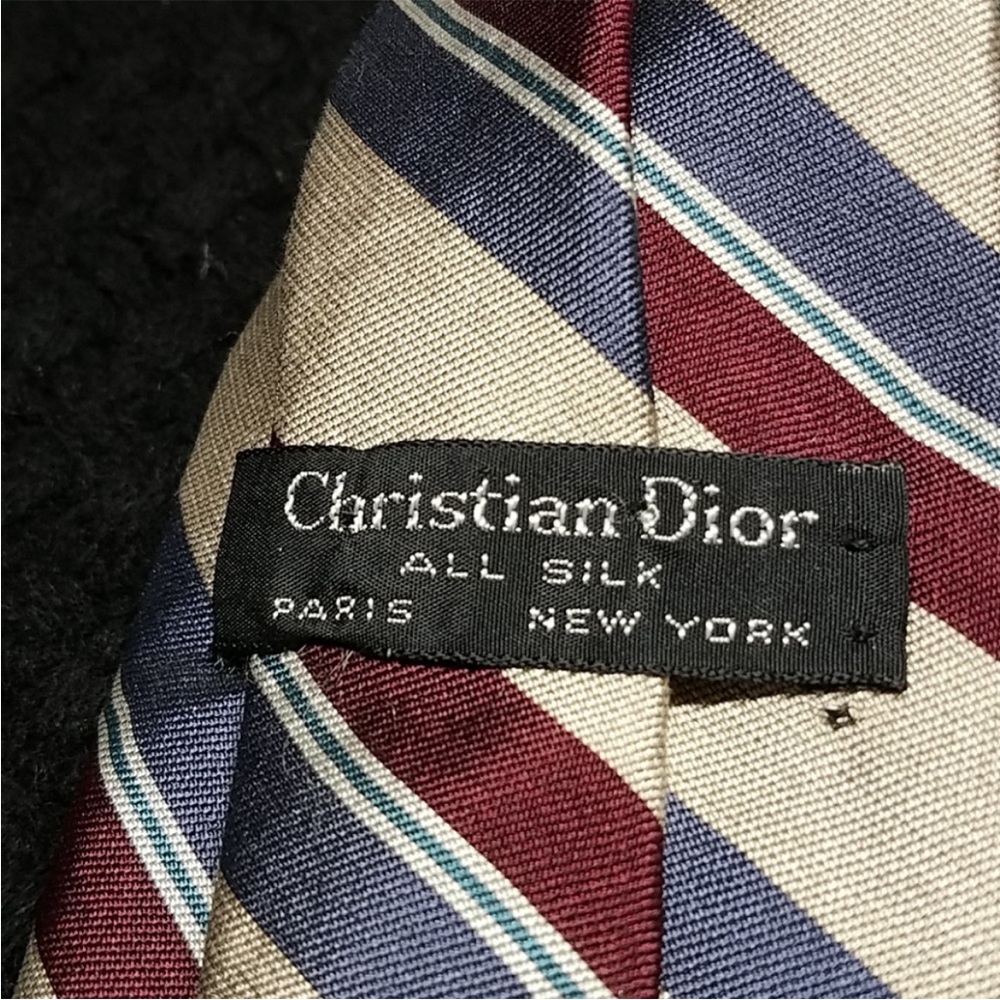 Vintage Christian Dior Tie - Picture 2 of 5